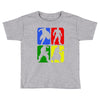 4 Super Hero Toddler T-shirt