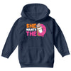 She Wants The D Dunkin Donuts Youth Hoodie