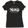 vintage motorcycle norton Ladies Fitted T-Shirt