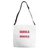dabula or dracula Adjustable Strap Totes