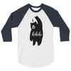 Black Bruin Metal 3/4 Sleeve Shirt