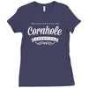 undisputed cornhole champion Ladies Fitted T-Shirt