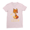 oh, for fox sake Ladies Fitted T-Shirt