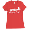 super corsair race 57 reno air racer decal f4u f2g air racing Ladies Fitted T-Shirt