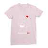 pregnant rex Ladies Fitted T-Shirt
