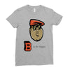 the big b Ladies Fitted T-Shirt