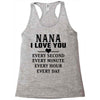 I Love You Nana Racerback Tank
