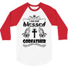 I Am One Blessed Godfather 3/4 Sleeve Shirt