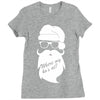 where my ho's at Ladies Fitted T-Shirt
