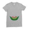 Two Peas In a Pod Twin Chocolate Babies Ladies Fitted T-Shirt
