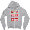 new york city Zipper Hoodie