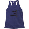 i found this humerus Racerback Tank