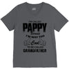 I'm Called Pappy  Because  I'm Way Too Cool To Be Called Grandfather V-Neck Tee
