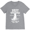 Best Friend Golden V-Neck Tee