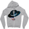 Space Love Zipper Hoodie