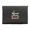 kings are born in january Accessory Pouches