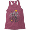 camp fire Racerback Tank