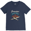 grandpa the pilot the myth the legend V-Neck Tee