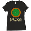 i'm huge (in the shire) Ladies Fitted T-Shirt
