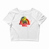 rainbow bite Crop Top
