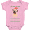 ugly sweater dog Baby Bodysuit