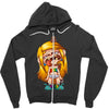 tired Zipper Hoodie