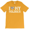 i love my soldier hunter camouflage T-Shirt