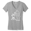 bear grills Women's V-Neck T-Shirt