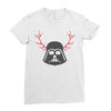 darth vader reindeer Ladies Fitted T-Shirt