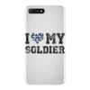 i love my soldier navy camouflage iPhone 7 Plus Case