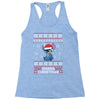 ohana christmas stitch Racerback Tank