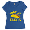 body by tacos funny Women's Triblend Scoop T-shirt