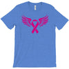 breast cancer ribbon with wing T-Shirt