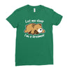 dreamer bear Ladies Fitted T-Shirt