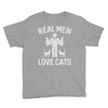 real men love cats (2) Youth Tee