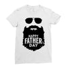 happy father's day Ladies Fitted T-Shirt