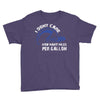 I Don't Care How Many Miles Per Gallon Youth Tee