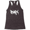 bmx graffiti Racerback Tank