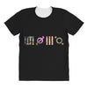 30 Seconds To Mars Signs All Over Women's T-shirt