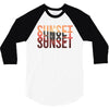 Sunset 3/4 Sleeve Shirt