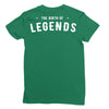 Life Begins at Forty 1978 the Birth of Legends Ladies Fitted T-Shirt