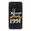 kings are born in 1991 iPhone 7 Plus Case