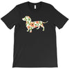 dachshund flower T-Shirt
