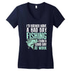 fishing fanatics1 Women's V-Neck T-Shirt