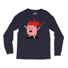 marshmallow prend feu Long Sleeve Shirts