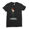 i rebel Ladies Fitted T-Shirt