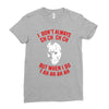 i don't always ch ch ch Ladies Fitted T-Shirt