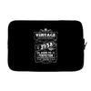 Vintage Aged To Perfection 1958 Laptop sleeve