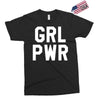 girl power white logo Exclusive T-shirt
