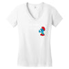 if you met my family you would understand Women's V-Neck T-Shirt